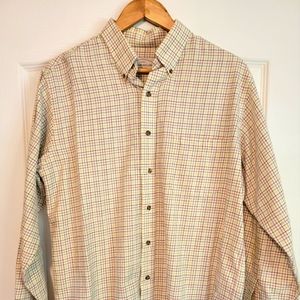 Jacob Miller striped button down mens shirt